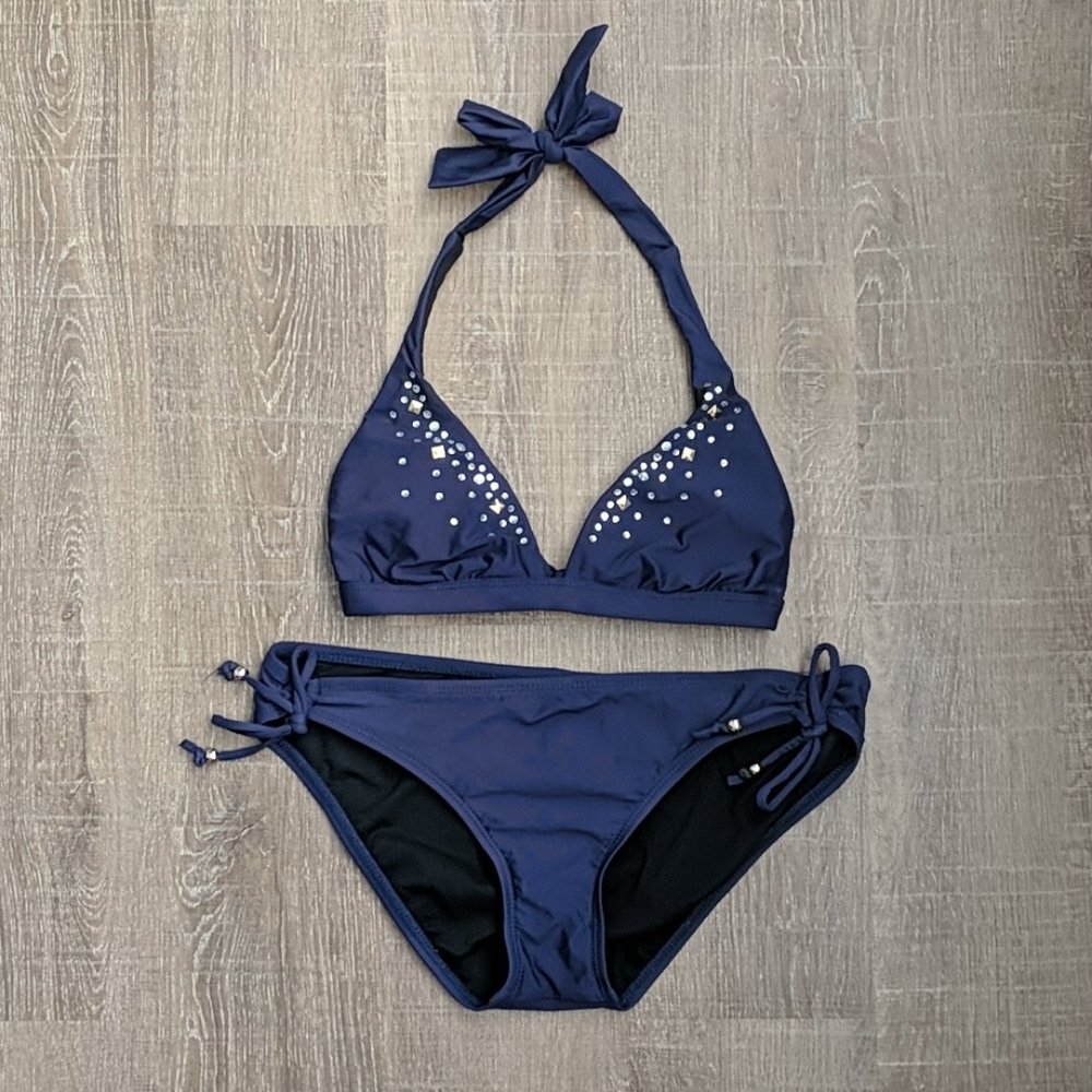 Gianni Bini Navy Bikini